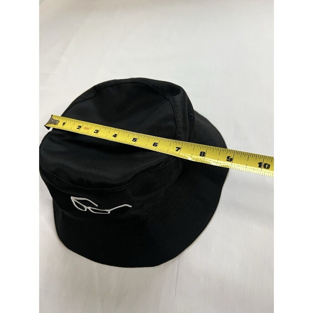 BUCKET HAT I LOVE THE 90'S & REVERSIBLE BLACK WITH EMBROIDERED SUNGLASSES - Picture 9 of 10